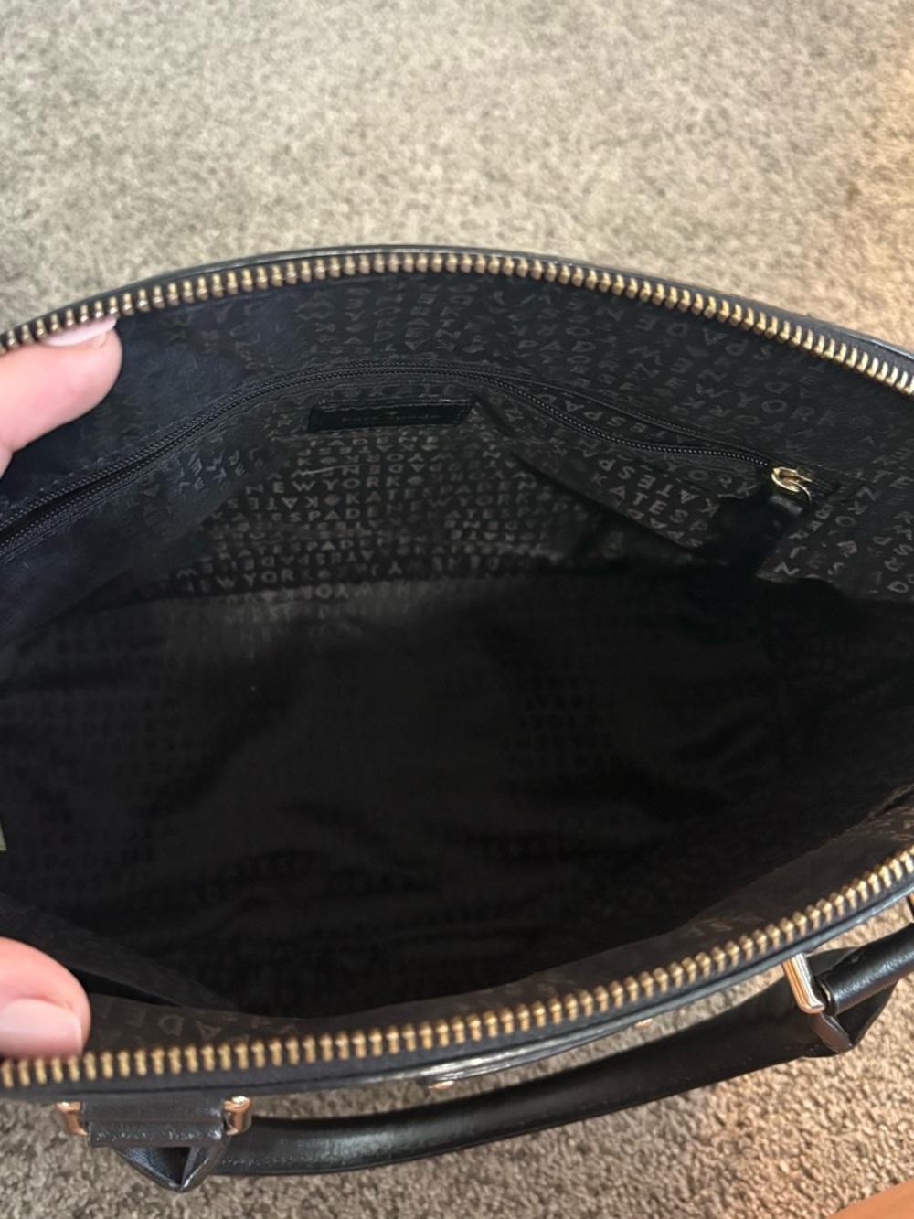 Kate Spade Carli Grove Street Spledge Dot Domed Satchel - Picture 7 of 8